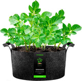 1 Pack 100 Gallon Grow Bag, Fabric Pot with Handles for Vegtables and Plants Garden Plants