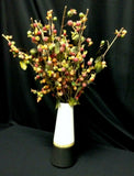 12 Artificial Green Orange Red Berry Holiday Christmas Floral Pick Stem  28" Green Plant