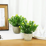 Artificial Potted Plant Decoration For Home / Garden / Office Greening Decor NEW Green Plant