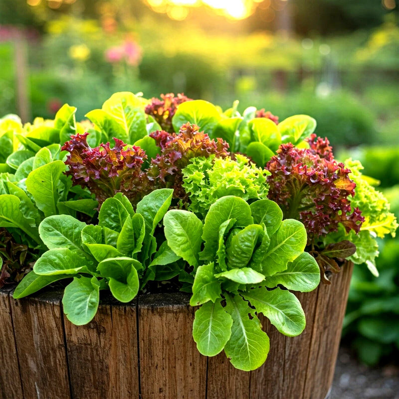 1000+ SEEDS LETTUCE SPRING MESCLUN MIX VEGETABLE HEIRLOOM NON-GMO FREE SHIPPING Garden Plants