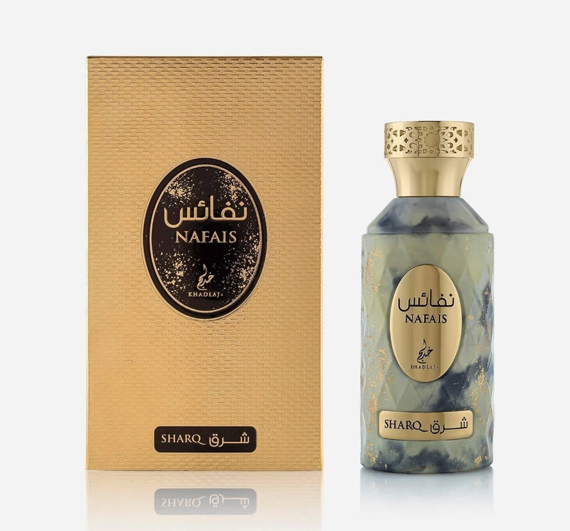 Khadlaj Nafais Sharq Eau De Parfum Spray, 3.4 Ounce / 100ml (Unisex) EDP