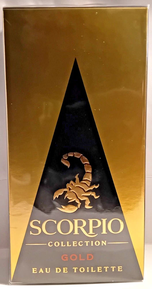 EAU DE TOILLETE SCORPIO GOLD EDT SPRAY 75ML /2.5 FL. OZ NEW IN SEALED BOX EDT