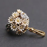 Juicy Couture Daisy Flower Bouquet and Butterfly Charm Daisies