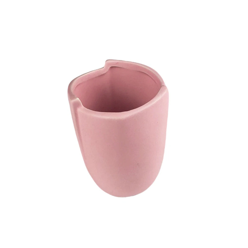 3Ó Pink Ceramic Pot for Flower and Plants - Indoor/Outdoor Garden & Windowsills. Garden Plants