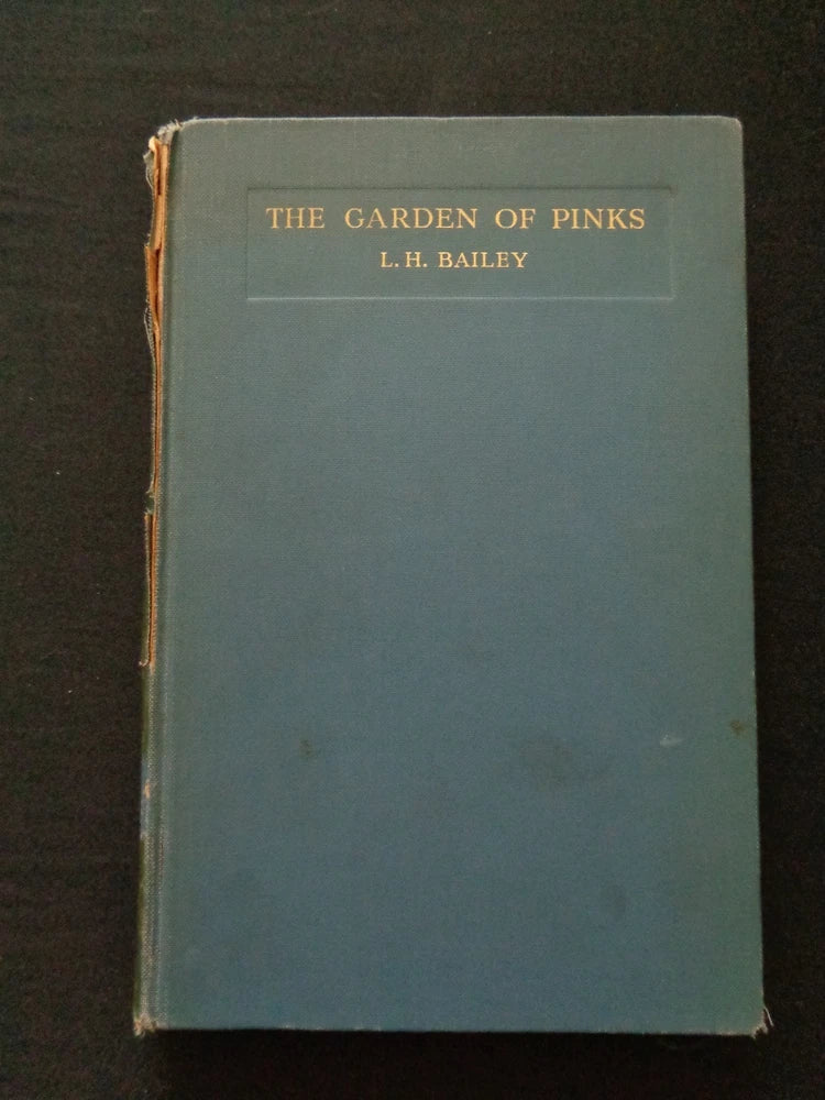 The Garden of Pinks by L. H. Bailey Vintage Gardening Flowers J Gerard Carnation Carnation