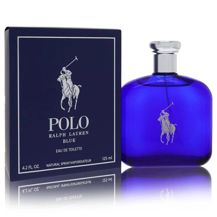Polo Blue by Ralph Lauren MenÕs 4.2 oz EDT Spray Ð New & 100% Authentic EDT