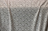 EMBROIDERED FLORAL LACE FABRIC WITH BEAD SPARKLE LT GRAY 54" WIDE BY THE YARD Flowering Plants