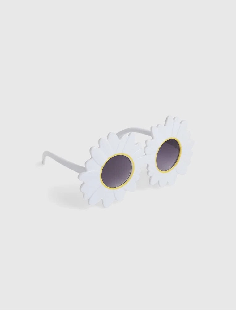 NWT Gap Toddler Girl Sunglasses white Daisy Sunflower Flower Never Worn Boho Sunflower