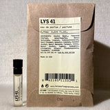 Le Labo Lys 41 Eau de Parfum EDP Sample Vial .025oz, .75mL New in Pouch EDP