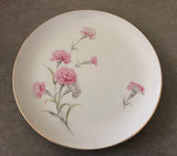 Royal Court Pink CARNATION Flower Fine China of Japan - 10-1/4" DINNER PLATE Carnation