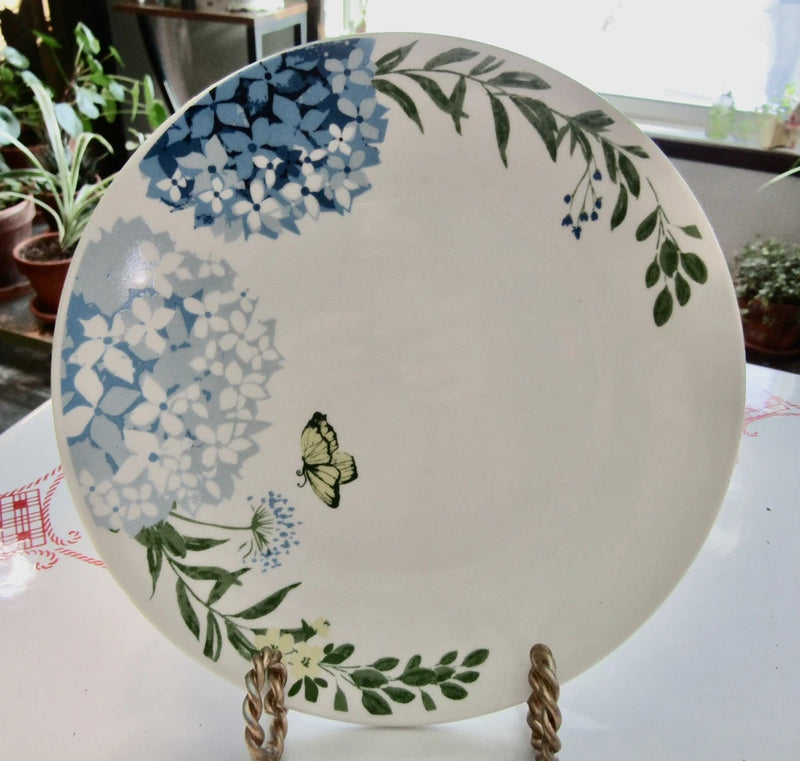 Royal Norfolk Hydrangea Salad Plate Hydrangea