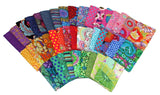10 Fat Quarters Kaffe Fassett Floral Flowers Geometric Assorted Cotton M222.09 Flowering Plants
