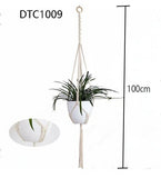 Handmade Plant Hanger Pot Holder for Wall Decoration Natural Garden Pot Tray Garden Plants