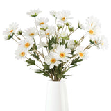 White Artificial Daisy Flowers 6Pcs 29.52Ó Long Stem Faux Daisies 36 Heads Fa... Daisies