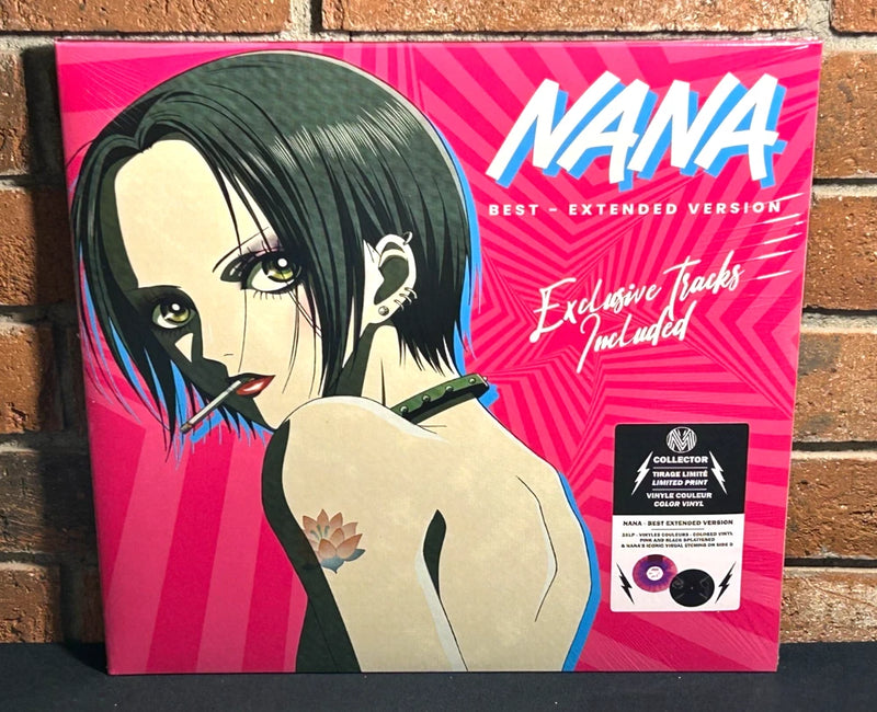 NANA BEST EXTENDED VERSION - Soundtrack, Limited 2LP COLORED VINYL Gatefold New! Roses