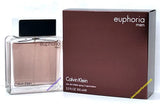 EUPHORIA By Calvin Klein CK 3.3 / 3.4 OZ EDT Spray Perfume for Men New EDT