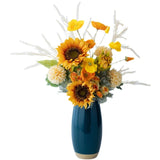 Simulation bouquet decoration sunflower lavender flower fake flower ornament Sunflower