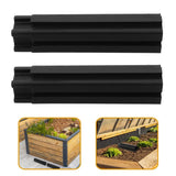 4 PCS Planting Box Column Accessories Garden Planter Bed Legs Raised DIY Garden Plants