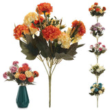 10 Heads Artificial Hydrangea Flower Bouquet Plants Home Wedding Decor US Hydrangea