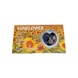 NIB Sunflower Love Pearl Luck Silver Tone Necklace Sunflower