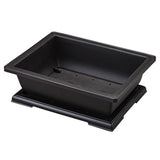 1set Flower Pot Plastic Rectangle Bonsai Nursery Balcony Garden Container / New Garden Plants