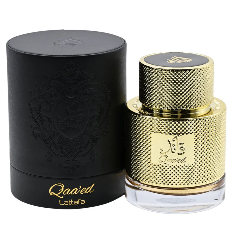 Qaaed by Lattafa perfume for unisex EDP 3.3 / 3.4 oz New in Box EDP