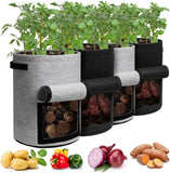 Plant Grow Bags Nonwoven Fabric Garden Potato Pot  Greenhouse Vegetable Garden Plants