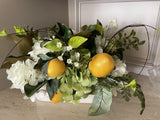 Creative Displays & Designs INC Artificial Potted Hydrangea & Lemon Plant Lim Ed Hydrangea