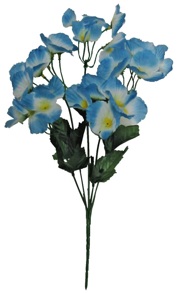 (Pack 12) Blue Hydrangea 13" Filler Spray Silk Flower Craft In/Outdoor Decor USA Hydrangea