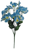 (Pack 12) Blue Hydrangea 13" Filler Spray Silk Flower Craft In/Outdoor Decor USA Hydrangea