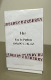 Burberry Her Eau de Parfum 3.3 oz/ 100 ml | Perfume for Women | New & Sealed Box EDP