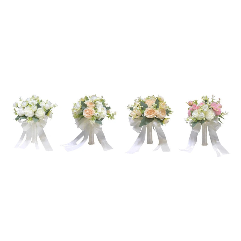 Bridal Bouquet Wedding Bouquet Ornament Bridesmaid Flower Tossing Bouquet for Bouquet
