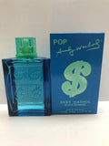 Pop Pour Homme Andy Warhol 3.4 oz/100 ml Eau de Toilette Spray Men, As Imaged! EDT