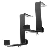 2 Pcs Wall-mounted Flower Stand Pot Hanging Bracket Garden Hook Hanger Outdoor Garden Plants