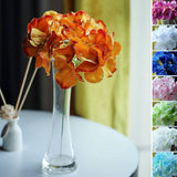 10 Silk Hydrangea Flower Heads Stems Party Wedding Events Home Centerpieces Sale Hydrangea