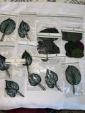 Ashland Artificial House Plant Leaves Bundle With 12 Packs 6 Inches Or Bigger Green Plant