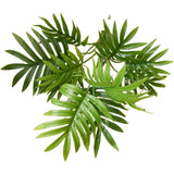 Artificial Areca Palm Compact Footprint Detailed Textures No Watering Required Green Plant
