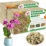 Legigo 4.4LBS Premium Sphagnum Moss for Plants- 80QT 80 QT(Appx.4.4lb) Orchids