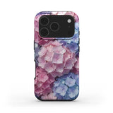 Phone Case Hortensia Hydrangeas Cute Floral Blossom Spring Summer Pink Purple Hydrangea