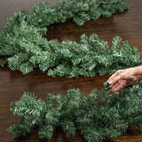 220 Tip 9 Foot Artificial Elk Mountain Pine Garland Green Plant