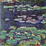 Claude Monet Water Lilies Giclee Canvas Print 8x10 Painting Floral Wall Art Deco Lily