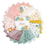 Renew ~ 5" x 5" Squares, Riley Blake $3.99 Ships ANY Amount Of Fabric Flowering Plants