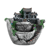 Resin Succulent Cactus Pot Bonsai Pot Flowerpot Home Garden Decoration Fengshui Garden Plants