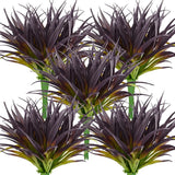 32 Pcs UV Resistant Fake Grass Plants for Home Garden & Patio DŽcor Green Plant