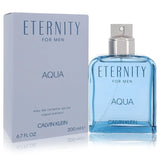 Eternity Aqua by Calvin Klein Eau De Toilette Spray 6.7 oz For Men Brand New In EDT