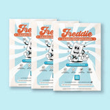 3 Pack Freddie Laundry Detergent Sheets - 180 Loads (90 Sheets) Bouquet