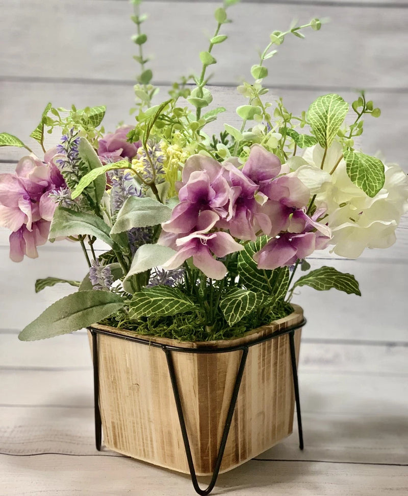 Flower Arrangement Artificial Flowers for Garden and Home Decoration CP00133 Hydrangea