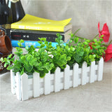 White Light Green Jumping Chrysanthemum Fake Plant Set Window Display Green Plant