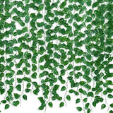 12 Pack 86Ft Fake Plants Artificial Vines for Room Decor Green Plant