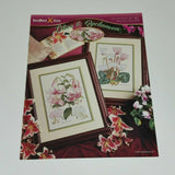 StitchWorld Lilies and Cyclamen Cross Stitch Pattern Leaflet Flowers  #03-204 Lily